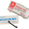 SPLINTER OUT, STERILE, DISPOSABLE, 10/PACK