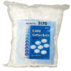 COTTON BALLS, MEDIUM, 2000/BAG