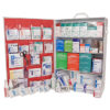 First Aid Station, ANSI 2015 Class B, 4 Shelf, Stocked