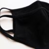3-Ply Cloth Cotton Masks Black (5/pack)